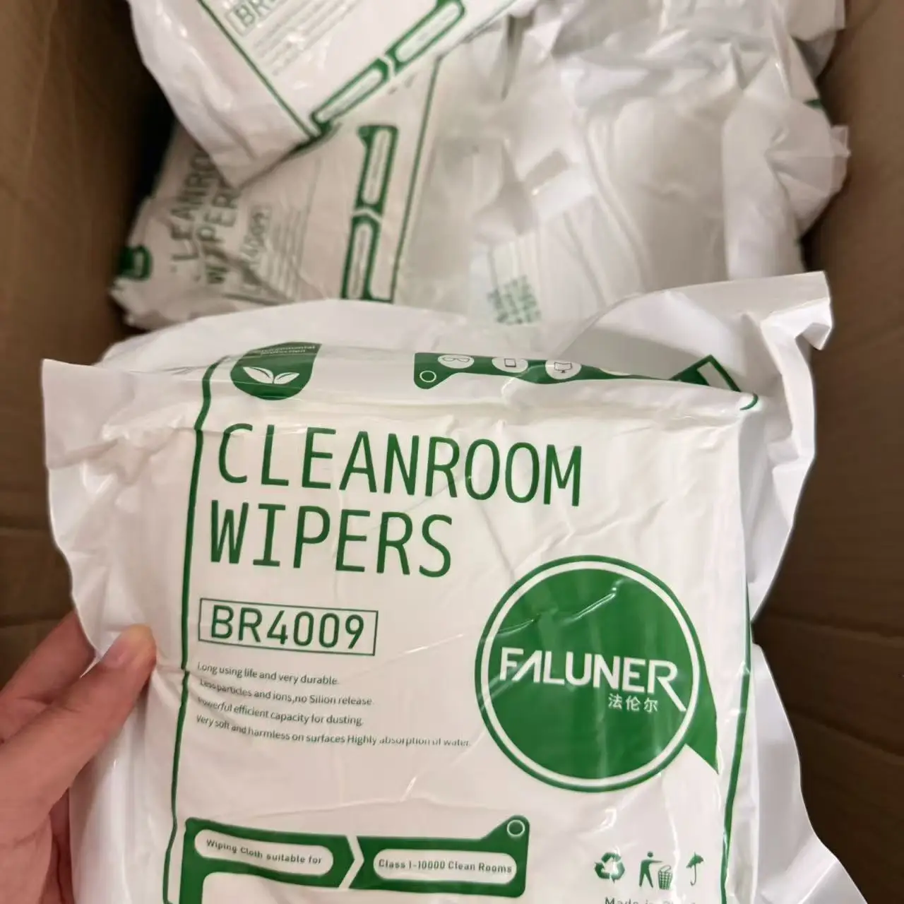50PCS Print head cleaning Non Dust Cloth Dust Free Paper Cleanroom Wiper for Mimaki Roland Mutoh Galxy printer Tissue stencil