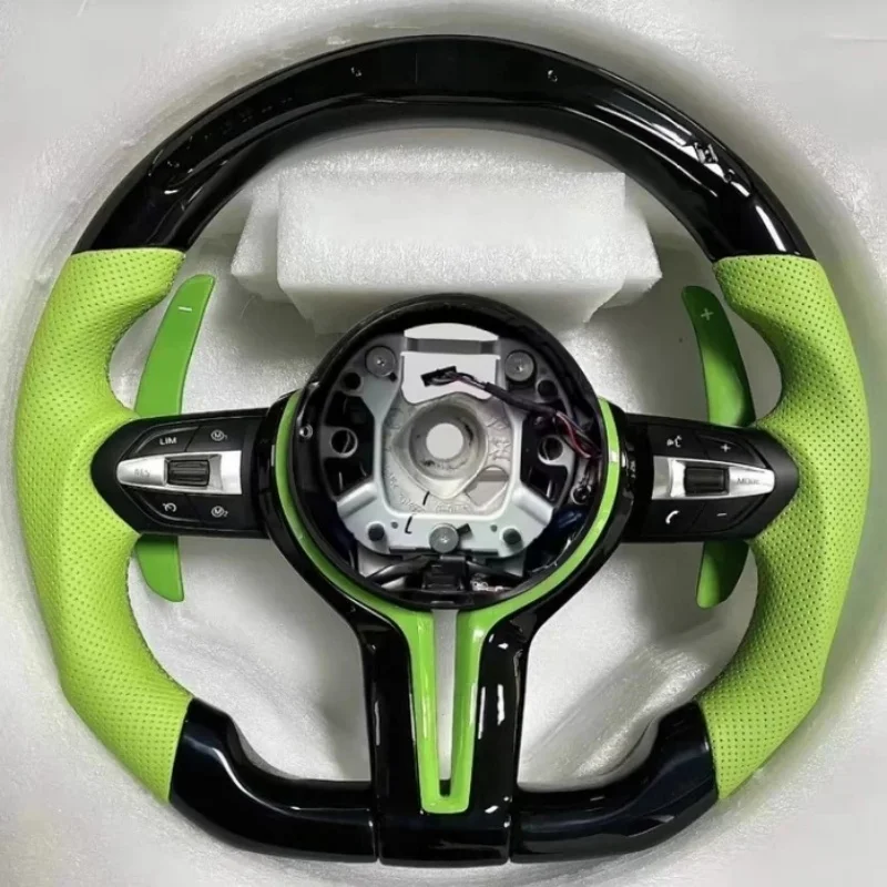 Carbon Fiber Leather Assembly Car Steering Wheel For BMW F10 F11 F30 F31 F34 F32 F33 F36 F20 F21 F22 F23 M3 M6 Steering Wheel