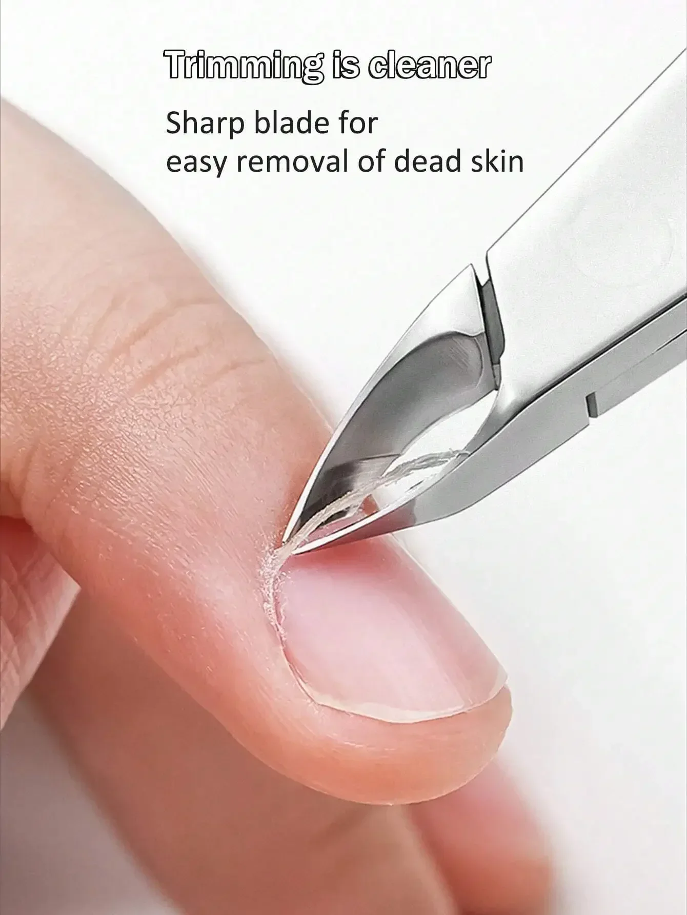 

2/1pc Dead Skin Scissors, Nail Salon Specific, Nails, Barbed Beauty Scissors, Anti Slip Handle, Stainless Steel Dead Skin Pliers