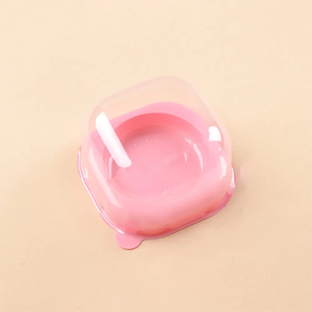 50pcs Square Moon Cake Packaging Tray Plastic Dust-proof Egg-Yolk Puff Packaging Tray DIY With Transparent Lid