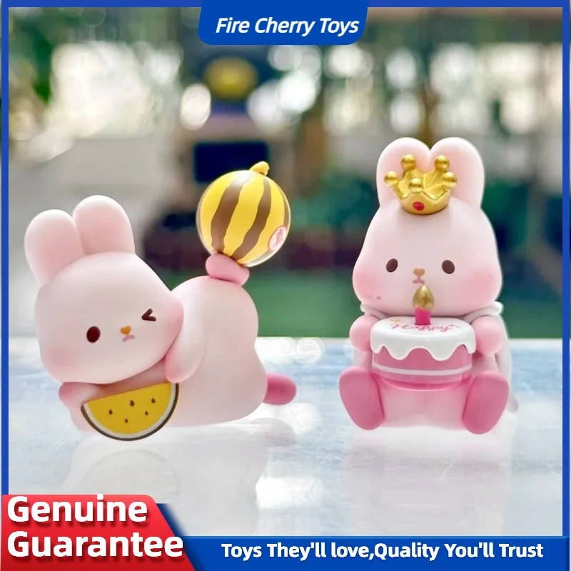 

Новый оригинальный Momo Rabbit Fun Life Series слепая коробка сумка мини-игрушка Kawaii Grain милый настольный орнамент кулон подарки на день рождения для девочек