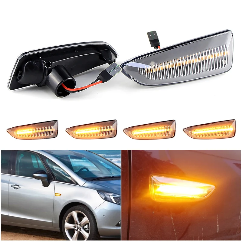 2PCS Led Dynamic Si…