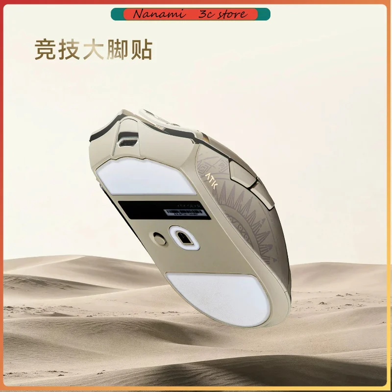 New ATK Phantom Master Edition Mouse Carbon Fiber Hollow 44g PAW3955 54LM20 8000Hz Polling Rate Wireless Gaming Mouse Gifts