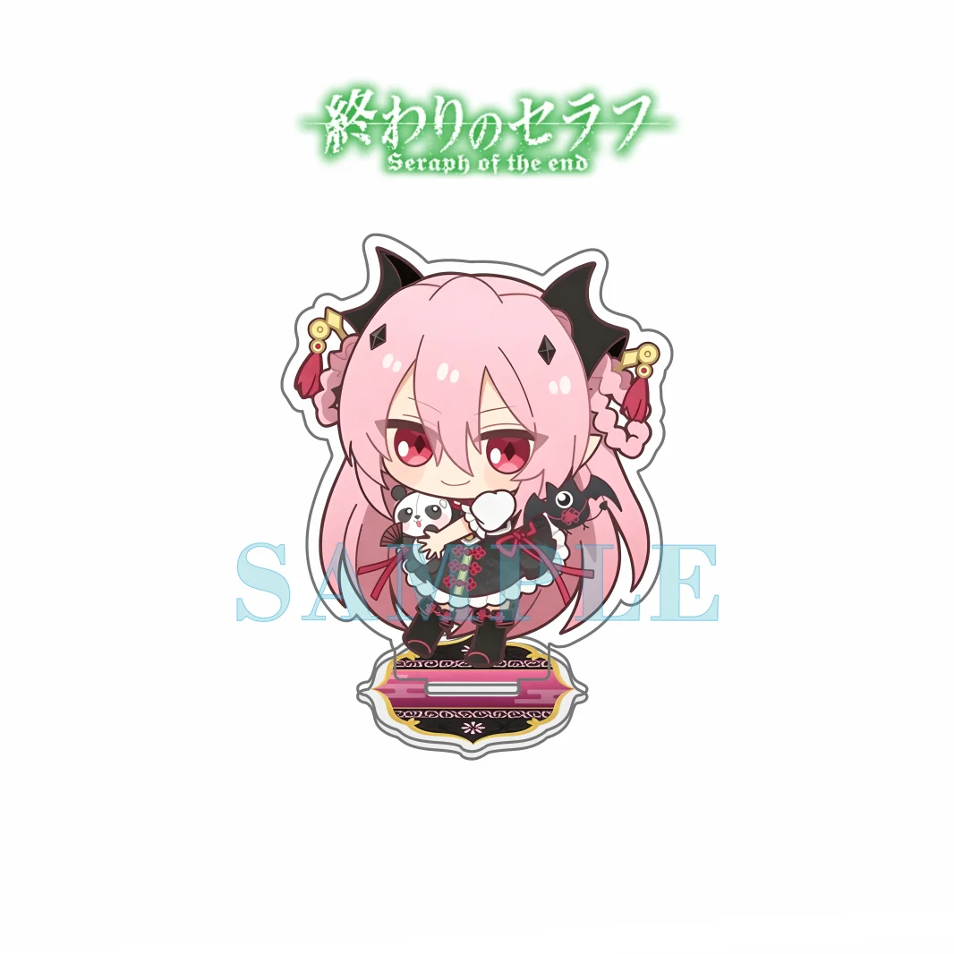 Seraph of the End Owari no Seraph Mikaela Hyakuya Anime Acrylic Standee 10CM Desktop Display Figurine Fans Keychain Gift