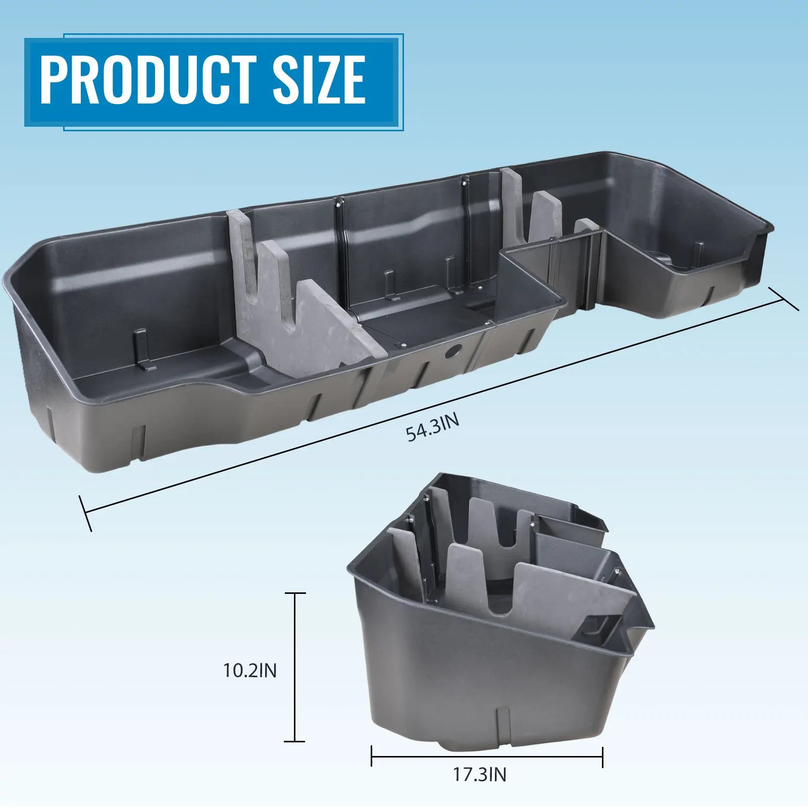 Under Seat Storage …