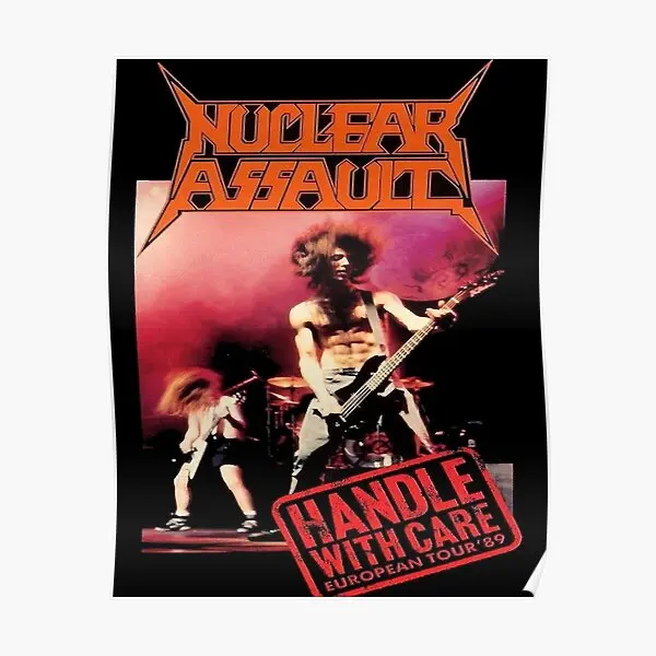 Nuclear Assault  Poster Wall Picture Home Print Art Decor Vintage Room Painting Mural Modern Decoration Funny No Frame