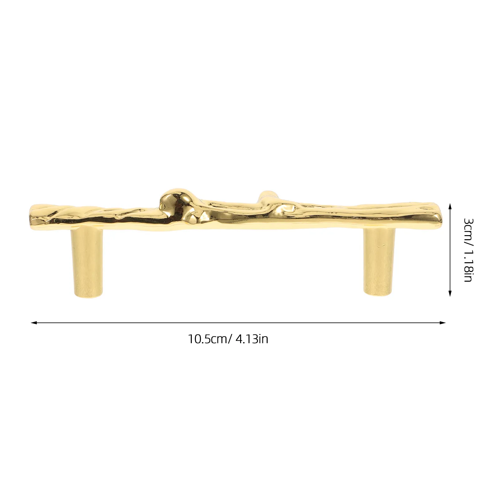 Twig Branch Drawer Handles – Zinc Alloy Rustic Farmhouse Cabinet Pulls for Kitchen Doors