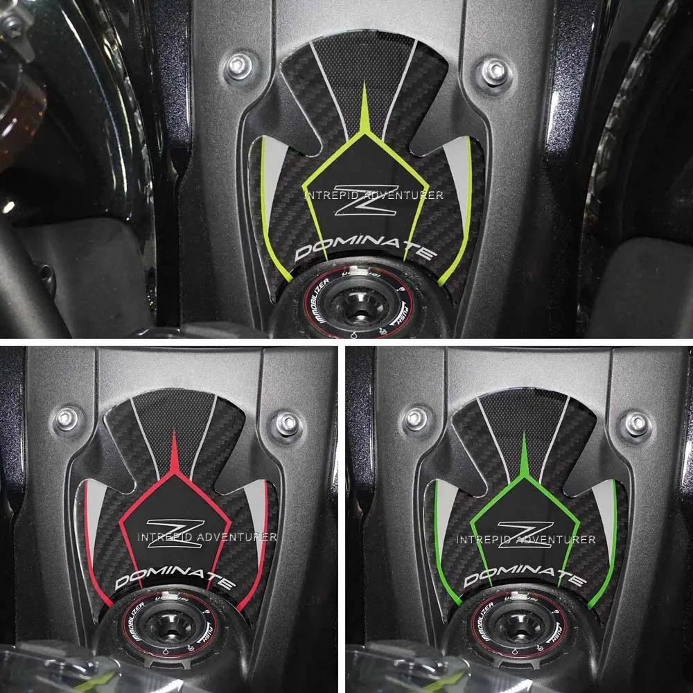 For Kawasaki Z900 2018-2024 2023 2022 Motorcycle Ignition Key Protective Sticker 3D Epoxy Resin Decals Waterproof