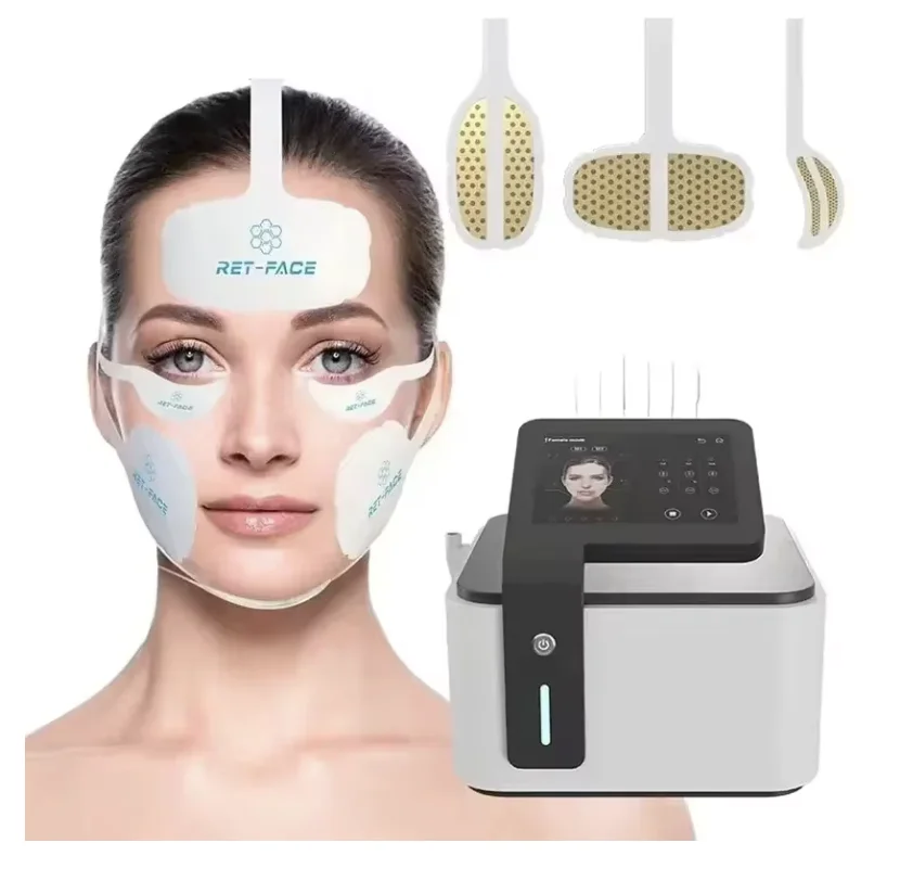 

New Arrival SLyric Ret-Face Lift Electric Massager Face and Neck Lifting Machine Anti-Aging Heating Micro current Machine
