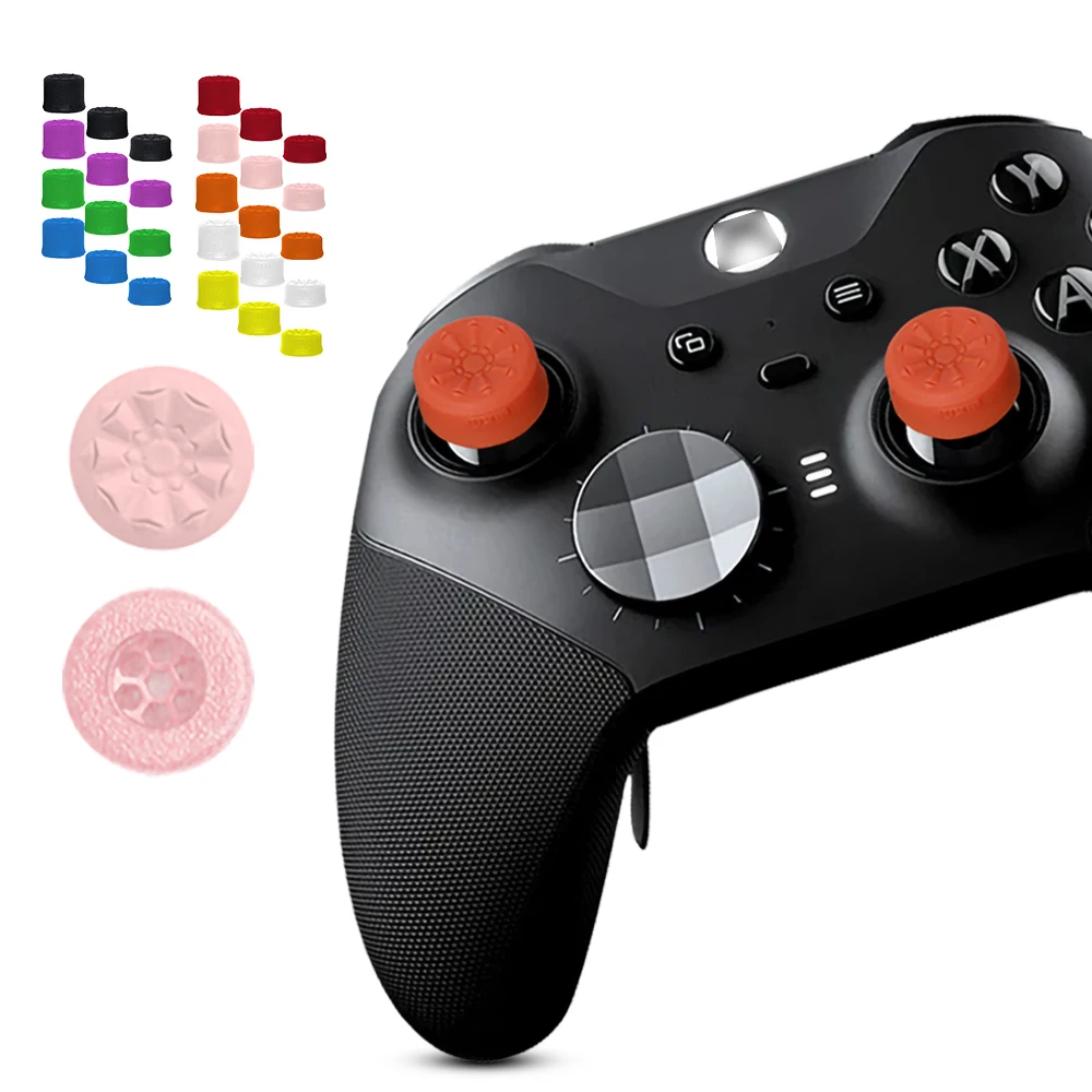 Handheld Joystick Silicone Cap Game Controller Thumb Grip Set Analog Stick Cap for XBOX ONE & Elite 1/2 & Series X/S 3Pairs