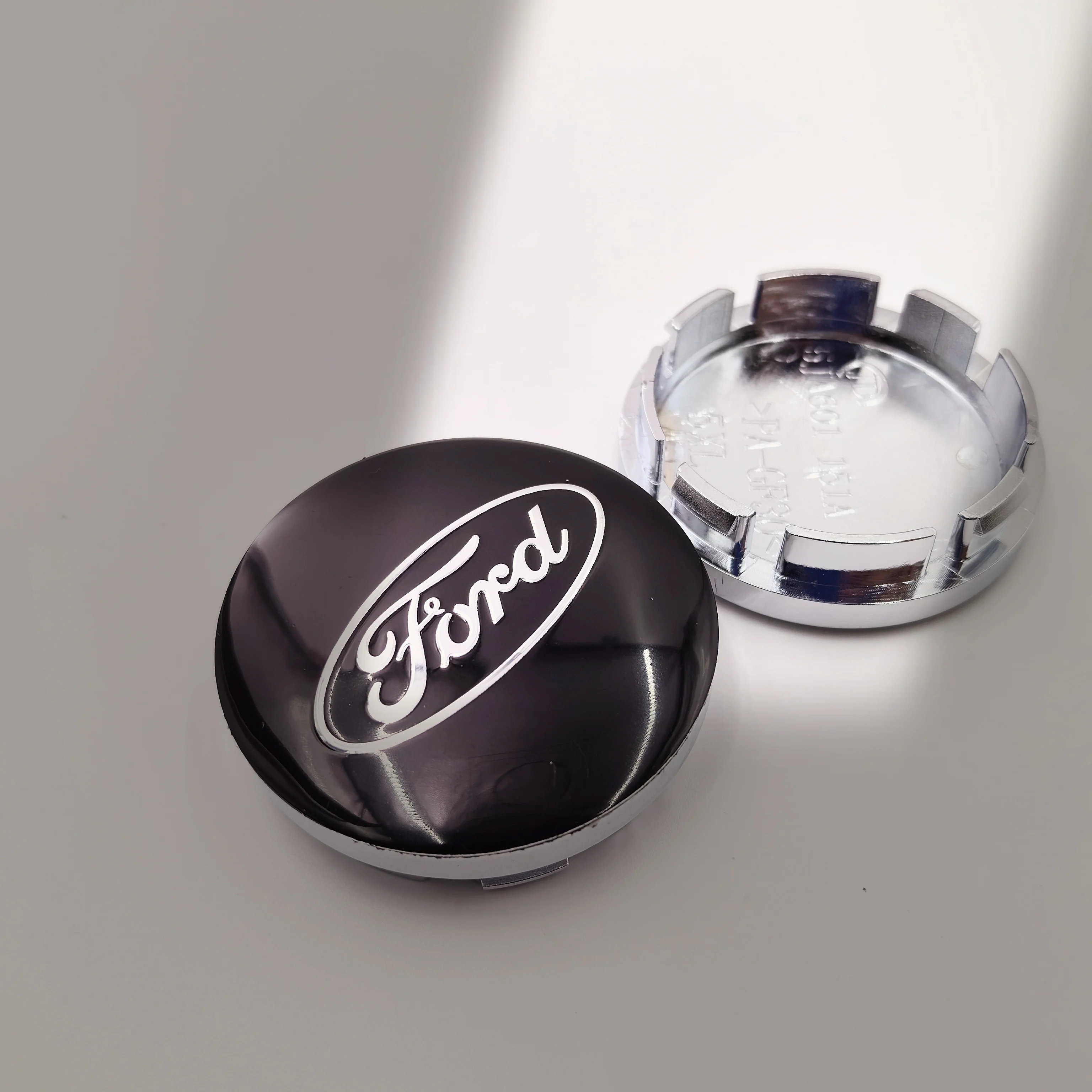 4 Stück Ford Radkappen Auto-Styling Radnabenabdeckung Ersatz-Radnabenkappen 54/56/60/62/65/68mm
