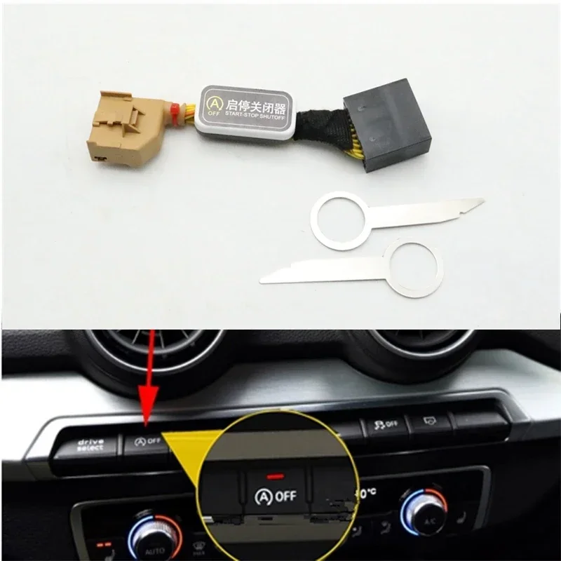 Car Automatic Stop Start Engine System Eliminator Disable Cable Canceller For Audi A3 S3 Q3 F3 Q2