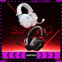 MCHOSE S9 Pro E-sport Gaming Headphone 3-mode Wireless Aluminum Alloy AI Noise Reduction Gaming Headset Gaming Accessory Custom