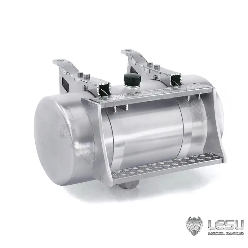 

1/14LESU American Truck Hydraulic tank Stainless steel welded Tamiya towing head King GL model fittingsGW-K006