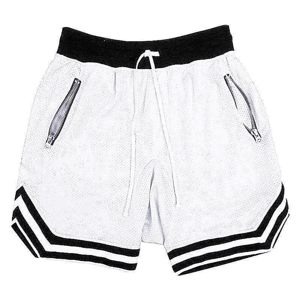 Pantalones cortos deportivos de baloncesto para hombre, Bermudas informales de secado rápido, talla grande