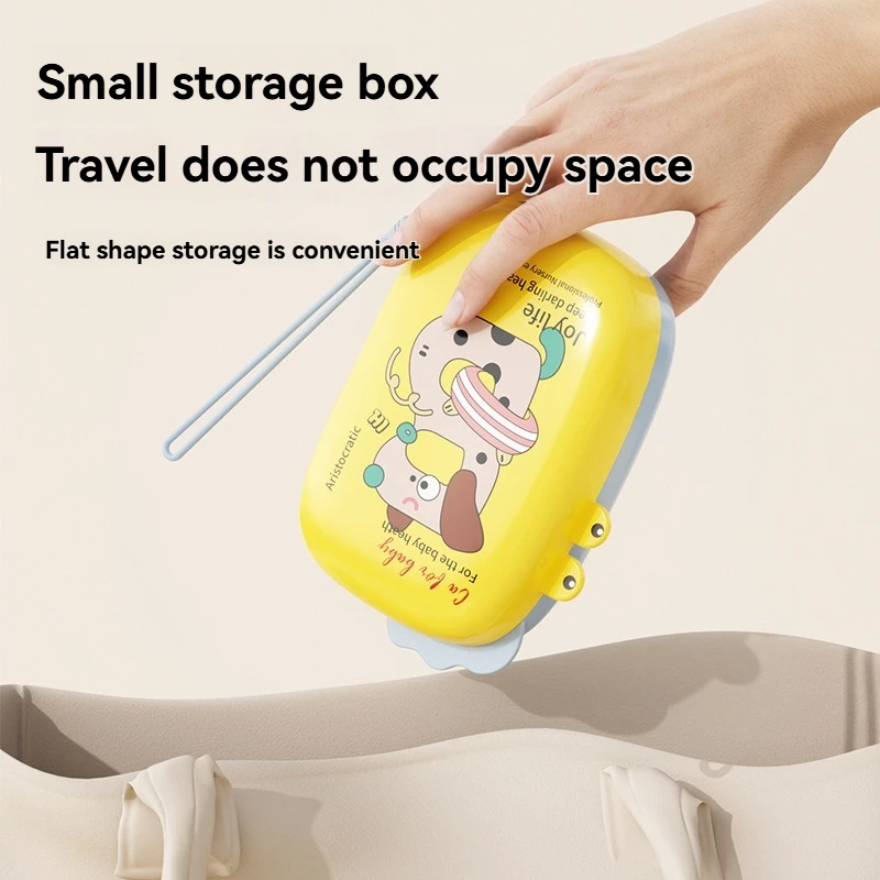 아기 젖병 브러시 세트, 휴대용 실리콘 젖꼭지 빨대 청소 브러시, 내장 배수 랙, 여행 세트, 부활절 선물