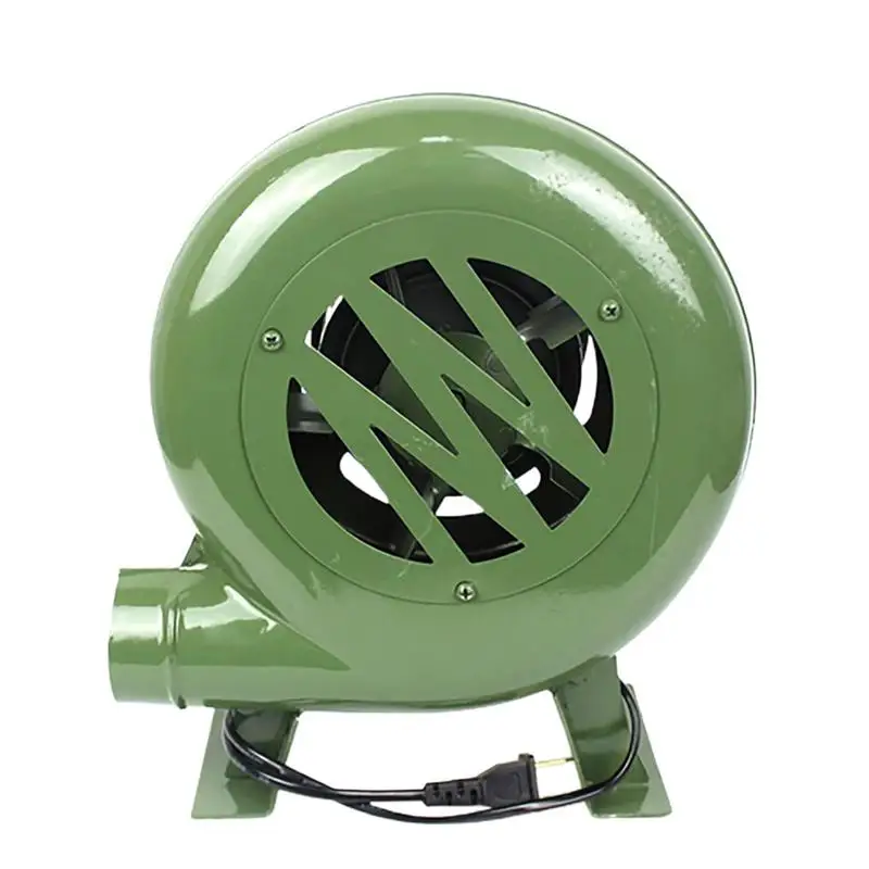 30/40/60/80W Electric Blower Fan BBQ Fan AC/DC 12V For Barbecue Mini Blacksmith Forges Blower Speed Adapter Fireplace Blower