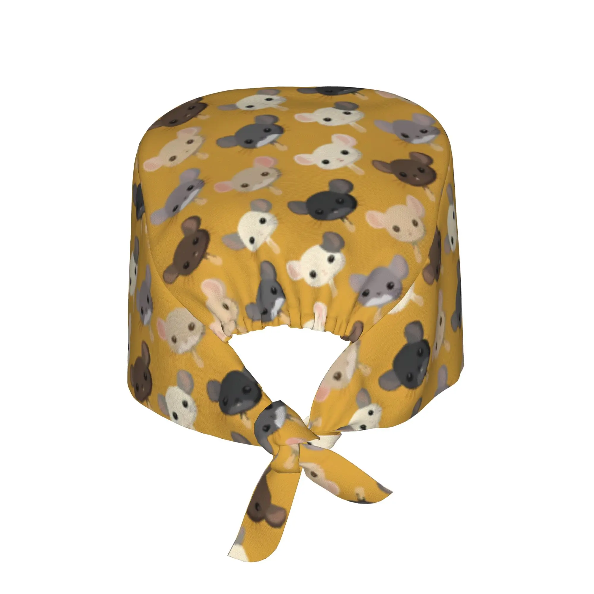 Mouse Head Ice Cream  WorkCap Work Working Cap Adgusted Fashion Printed Multi-Scenario