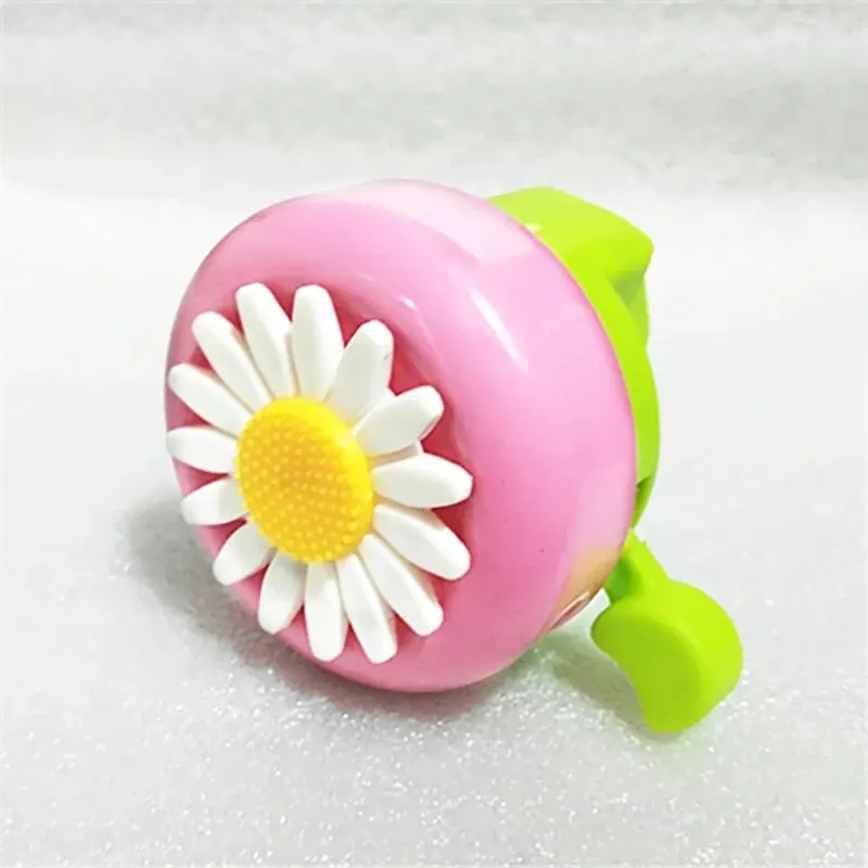 Kids Bicycle Bell Horn Bike Flower Children Ring Alarm For Handlebar Multi-color