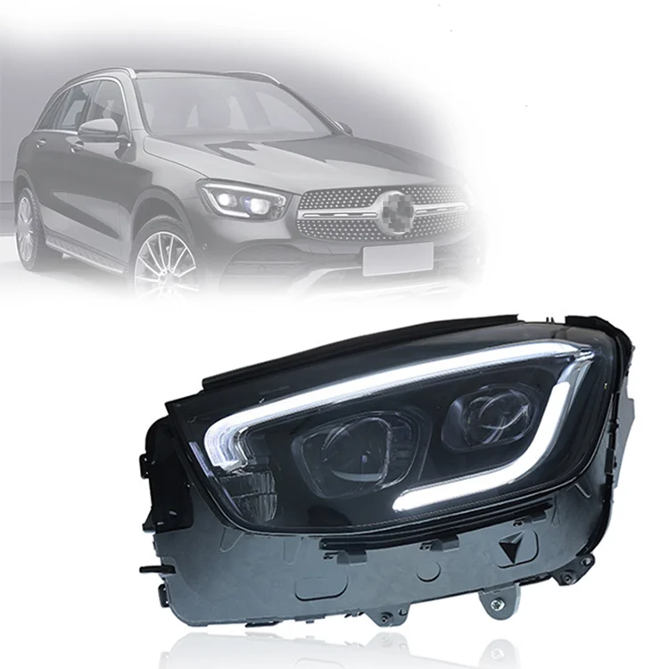 Head light head lamp full led headlight headlamp assembly for Mercedes Benz GLC class 2016-2019 W253 GLC200 GLC260 GLC300