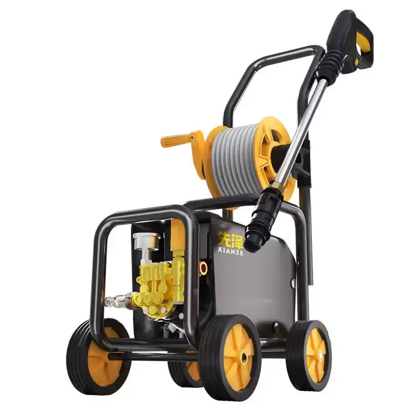 220V household high pressure car washing machine, high power washing machine, supercharged water gun car, strong washing