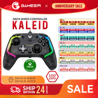 GameSir Kaleid Xbox Controller Wired Gamepad for Xbox Series X, Xbox Series S, Xbox One game console, with Hall Effect Joystick