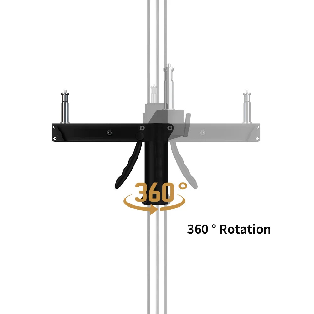 Photography Accessorie 1/4 And 3/8 Screw Suitable For 35mm Lamp Holder Used For Installing Soft Light Boxes, Ring Lights,phone