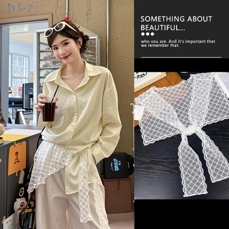 

1Pcs New Style Lace Triangular Binder Headscarf Beige French Farm Style Girl Korean Style Ins Style Lace-up Hair Band Toe Cap