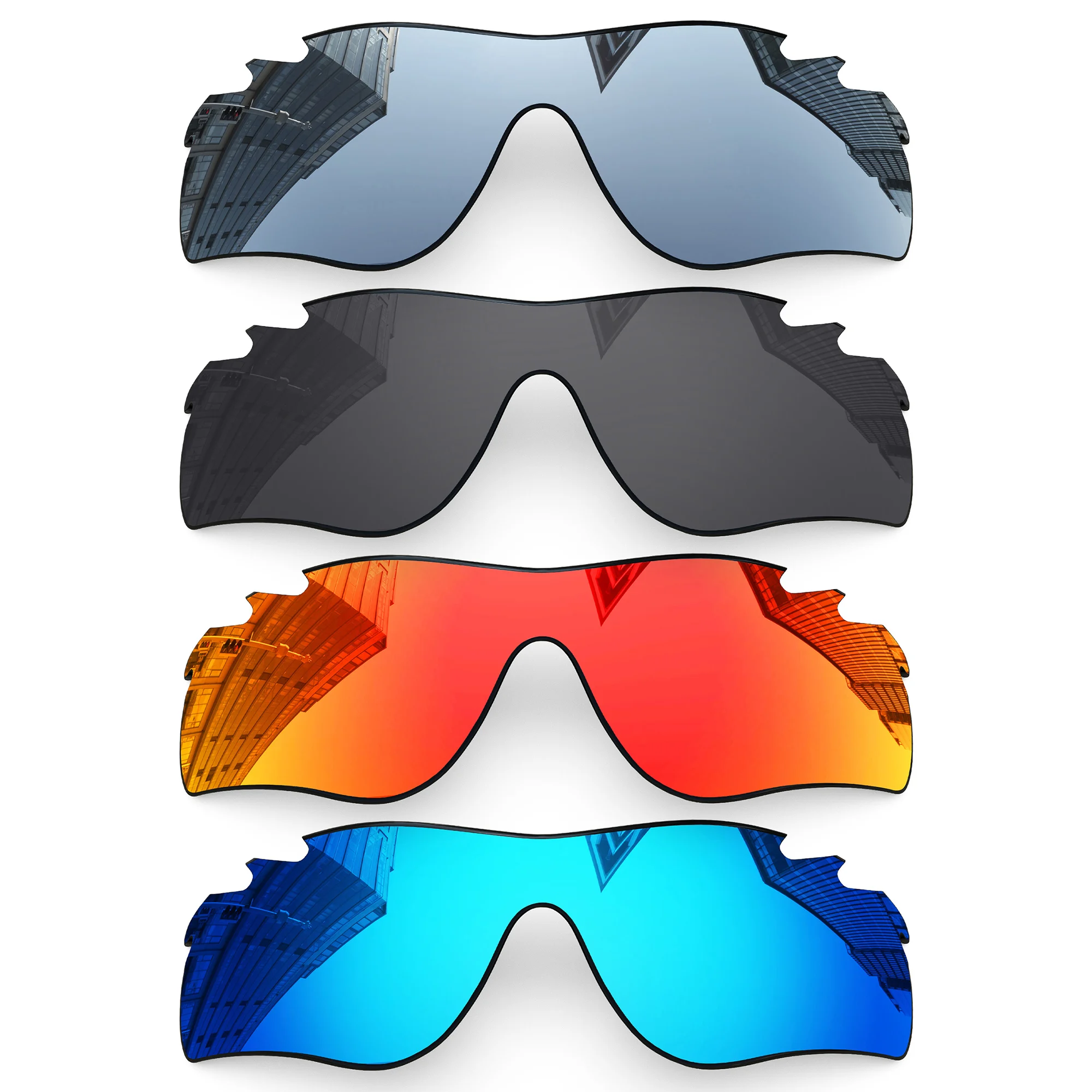 ONDEX Polarized Replacement Lenses for Oakley RadarLock Path Vented Sunglasses - Multiple Color