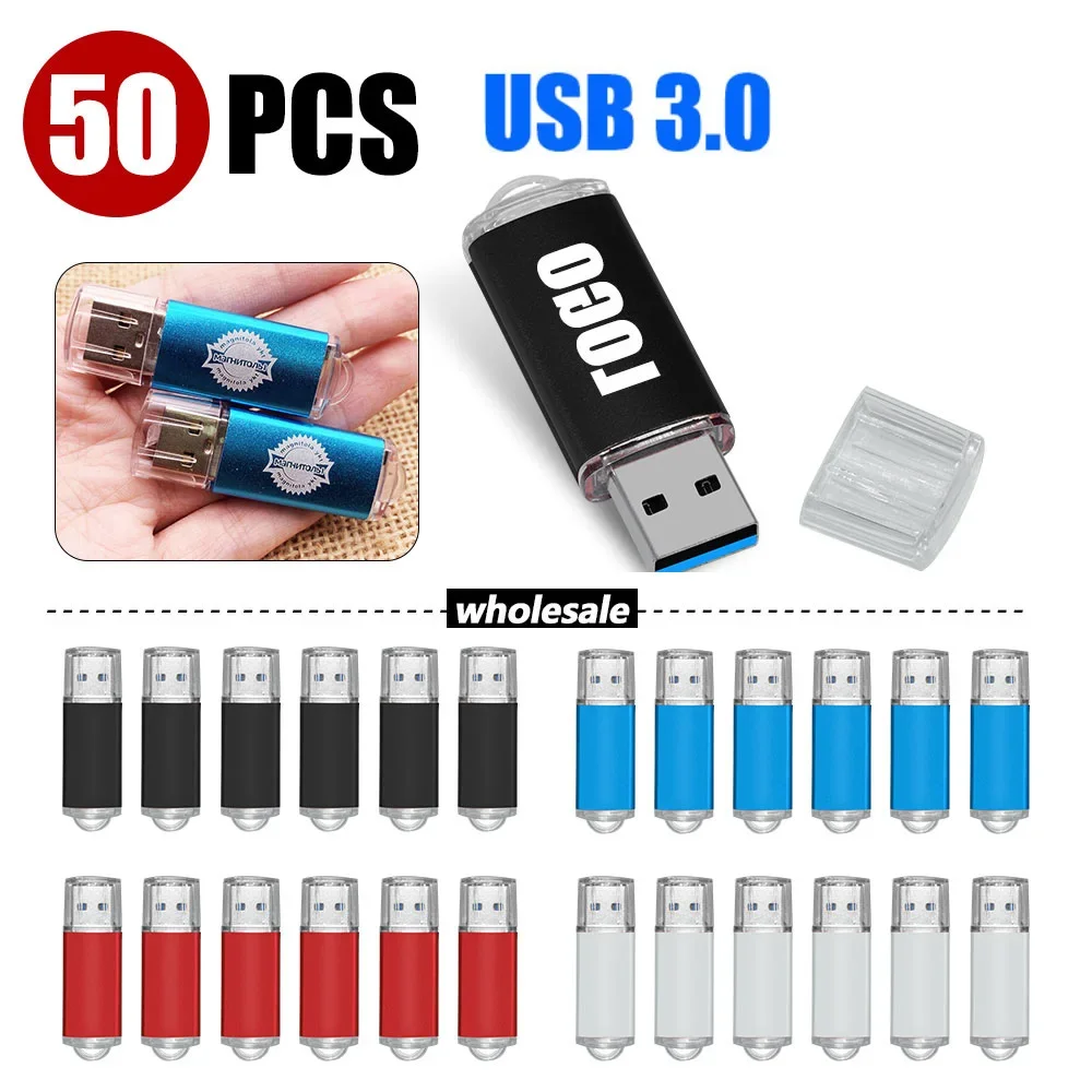 

Free Shipping 50Pcs/lot USB Flash Drive 3.0 8GB Pen Drive 16GB Usb Sticks Pendrives 32GB 64GB Memory Flash U Disk business gifts