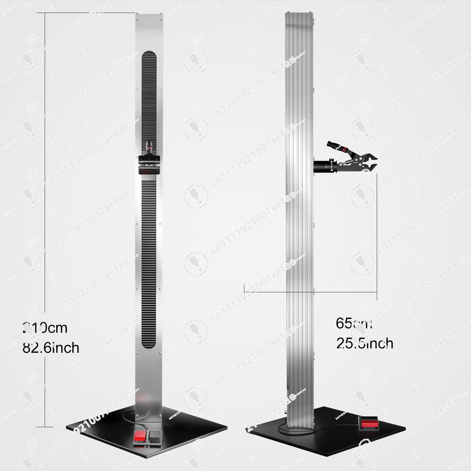 Universal automatic lifting bicycle rack 360 degree rotating head maintenance tool, heavy-duty electric bicycle maintenance rack