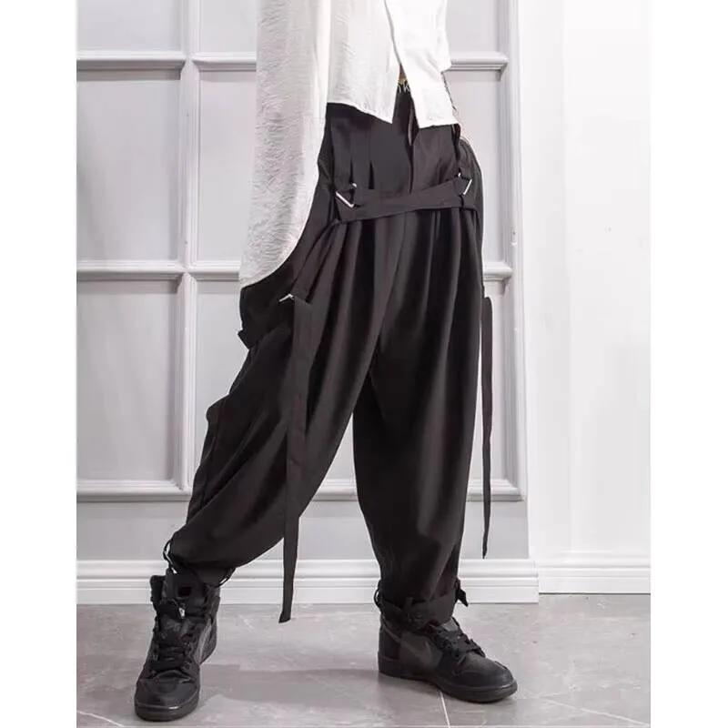 

Slacks Spring Men's Trousers And Leg Autumn Small Pants Adjustable Boot Pants Men's Slacks Large Black British Style