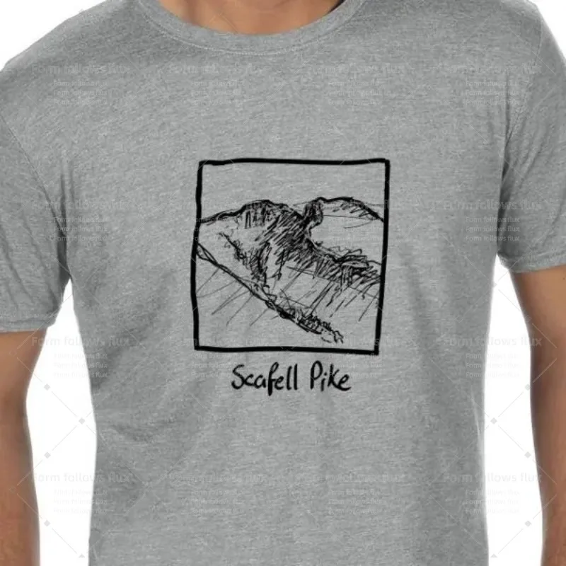 

2026 men T-Shirt Hoodie Scafell Pike Kids The Lake District Hand Drawn Comic style Unisex S-6XL Plus Size Friendly