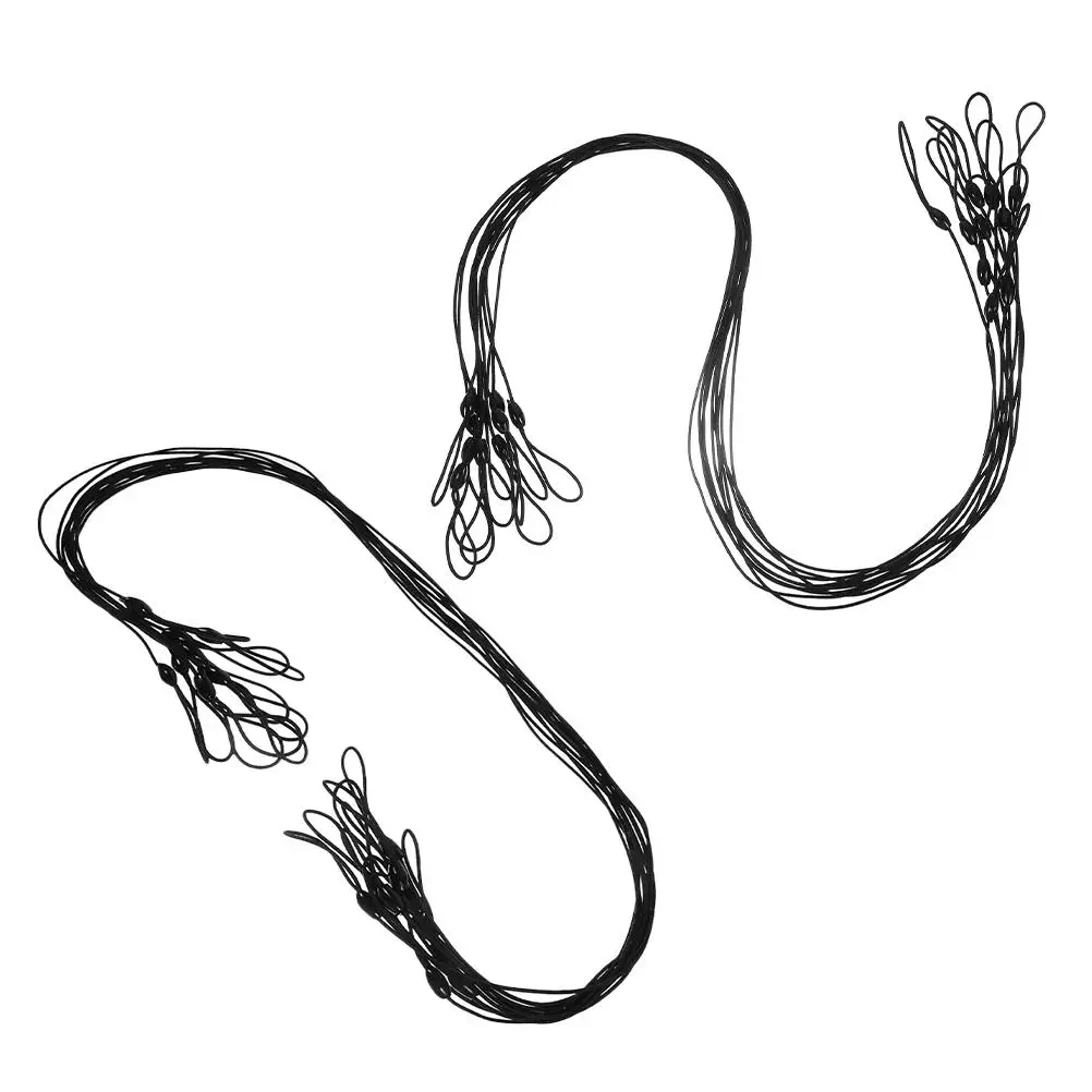 

50 Pcs Stylus Pen Lanyard Hanging Rope Elastic Tethers for Thing Plastic Anti Lost Tie Playing