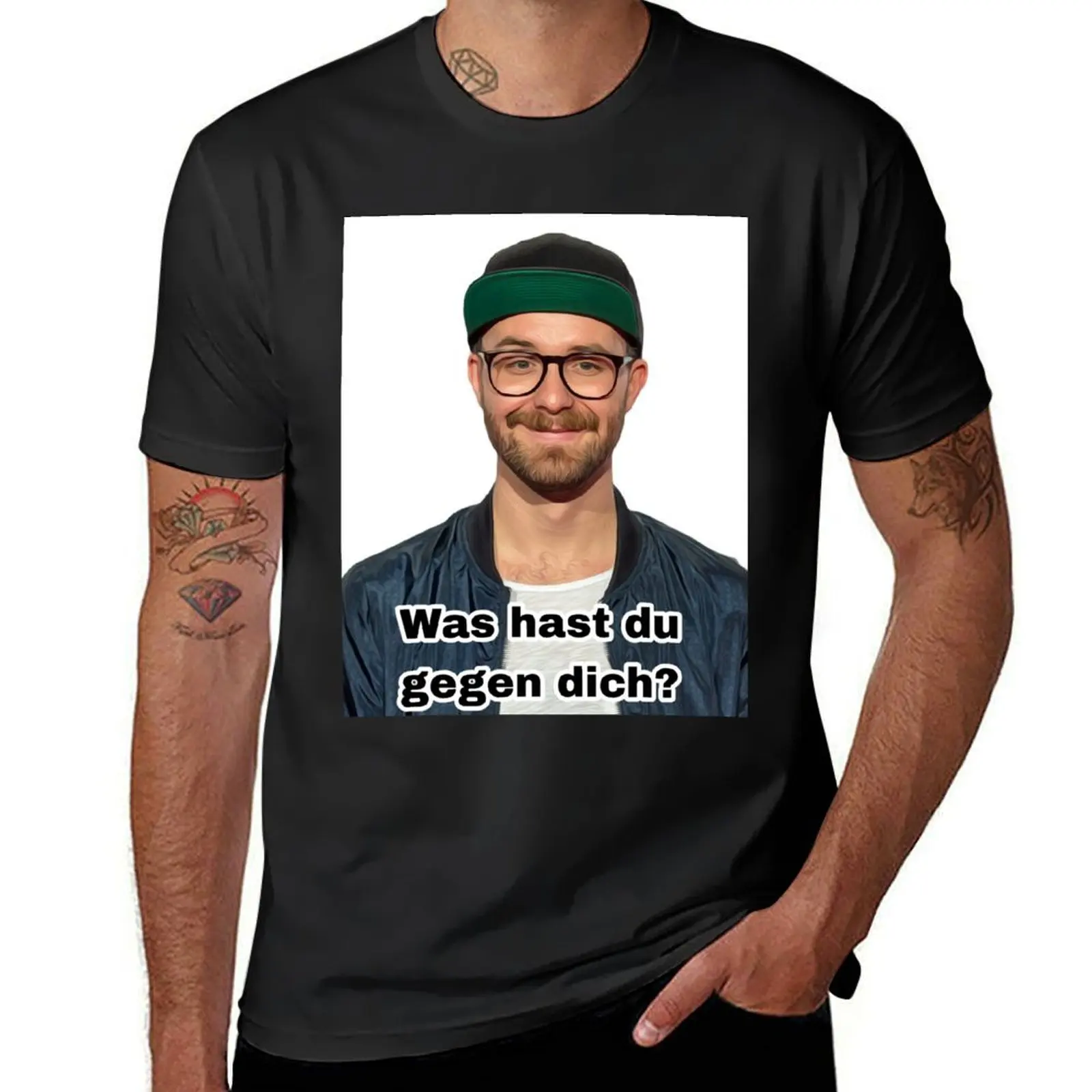 

Mark Forster - What do you have against you Meme #4 T-Shirt customs design your own for a boy sublime men clothings