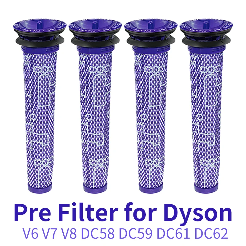 قبل مرشحات ل دايسون V6 V7 V8 DC58 DC59 DC61 DC62 مكنسة كهربائية الملحقات استبدال أجزاء