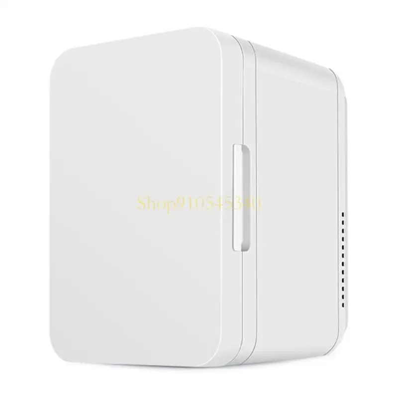 U2JA 12V 110V 220V Mini Fridge for Drinks Skincare Portable Thermoelectric Coolers Warmer Universal Double Layer Refrigerator