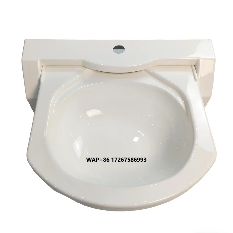 

Hot Selling RV Foldable Bathroom Sink Wall Mounted Motorhome Caravan Campervan Yacht Built-in Acrylic Washbasin