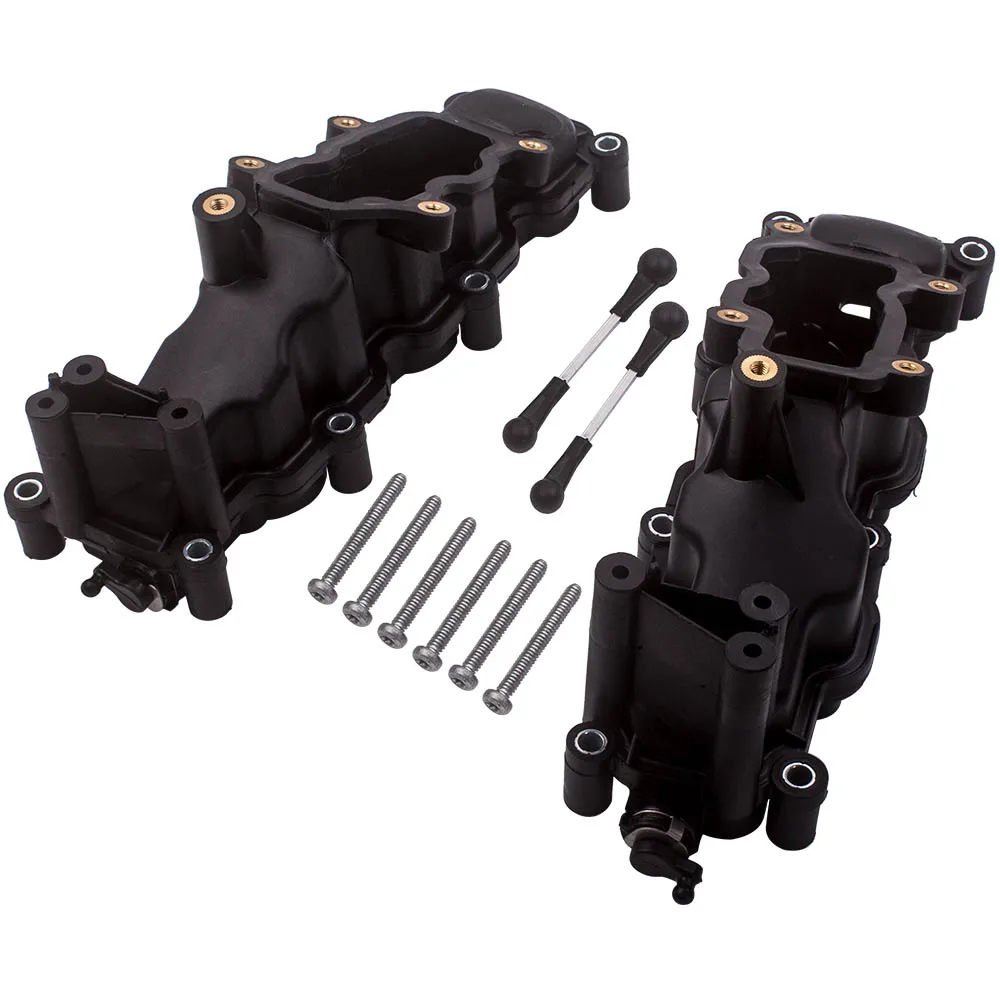 

Air Intake Manifold Left & Right W/ Gasket For VW Touareg Phaeton Audi A4 A6 Q5