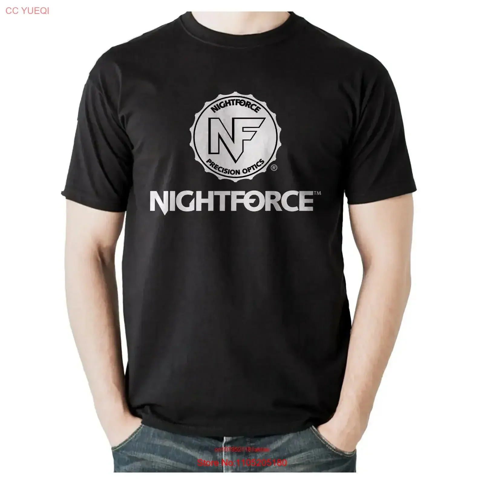 Nightforce Optics Riflescope Tactical Hunting Sniper Black T shirt Size S To 5XL vintage Washed designer clothes Stylish Soft