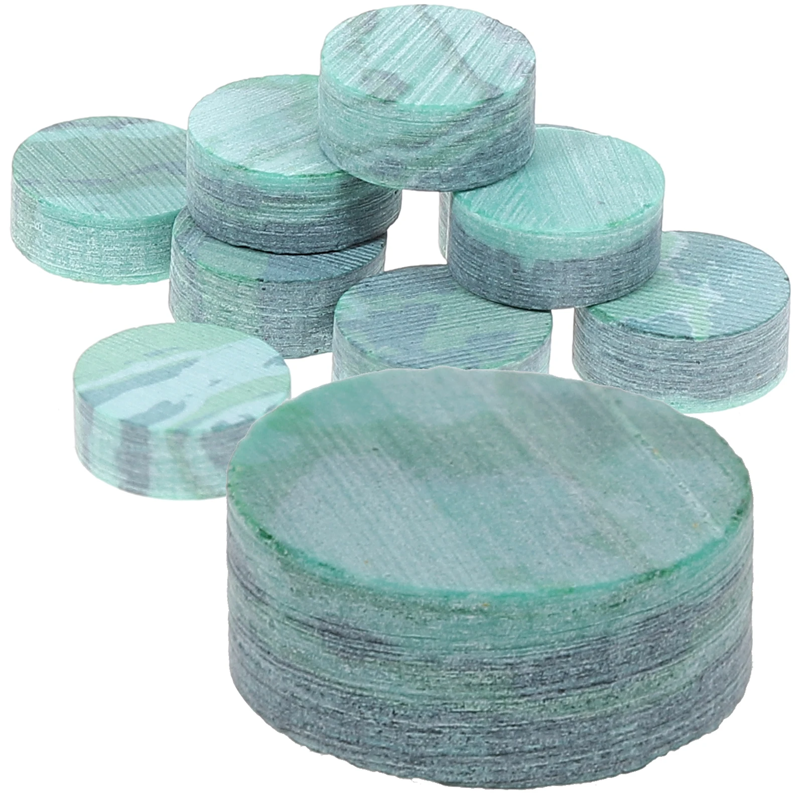 

10 Pcs Guitar Shell Dots Inlay Material Fretboard Accessories Stickers Professional Round Shape Mandolin Banjo Ukulele