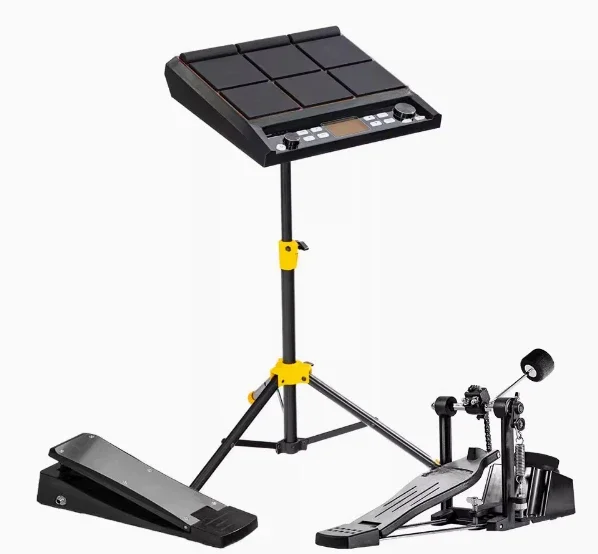 PD705 Percussion Pad 9-Sample Pad All-in-one Multipad Tabletop Electric Drum Set