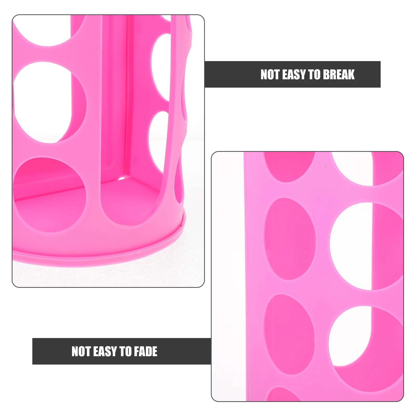 

2Pcs 14-Holes Vinyl Roll Storage Rack Fashionable and Elegant Organizer for Home Office Craft Room Vinyl Storage Rack