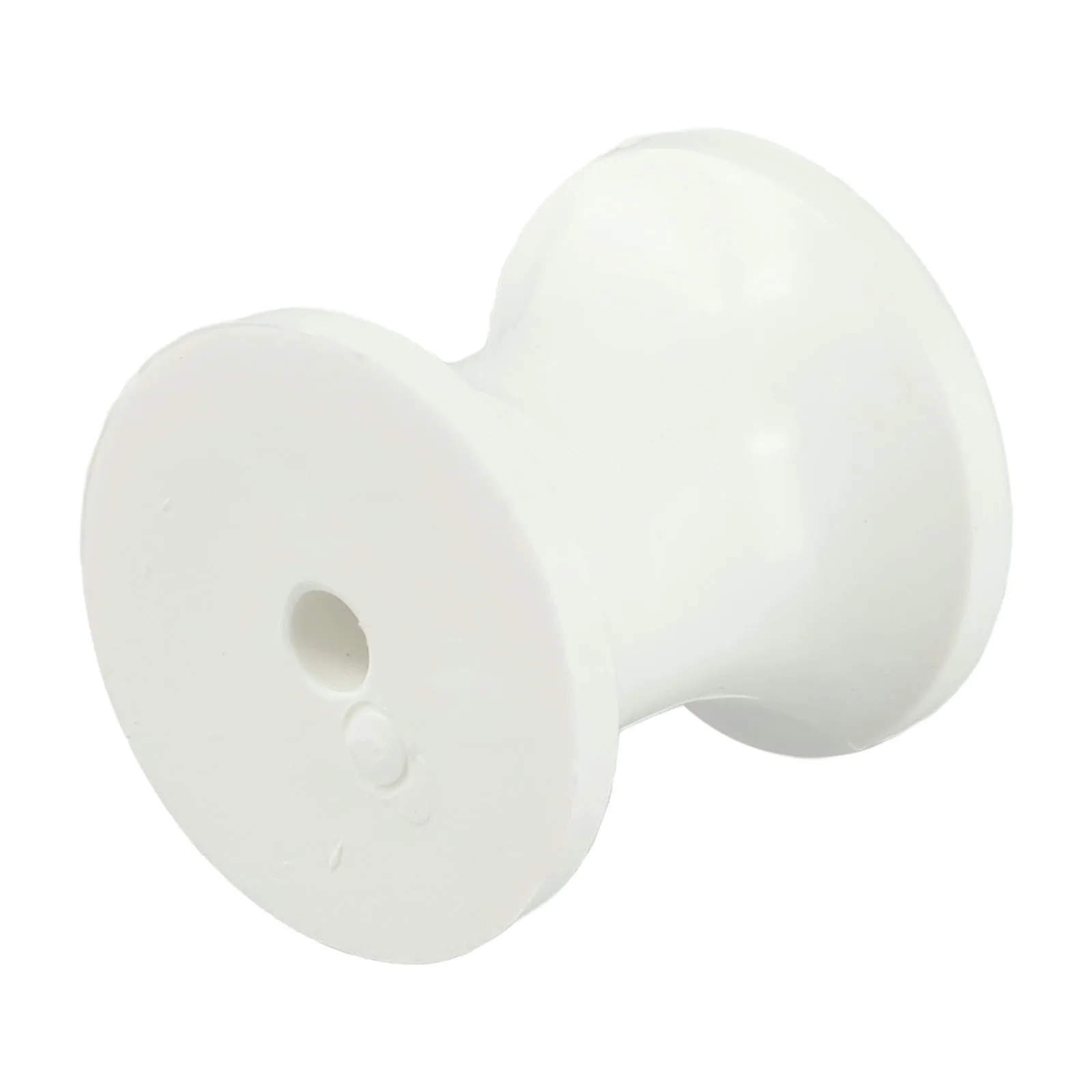 Yacht Roller 68g White Trailer Roof Roller Nylon Material White Color Compact Size Easy To Install High Quality