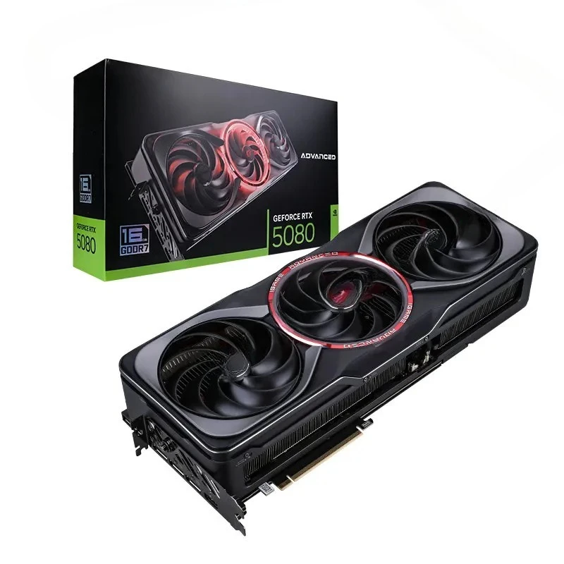 RTX 5080Advanced OC 16GB DLSS4 e-sports optical chasing computer graphics card