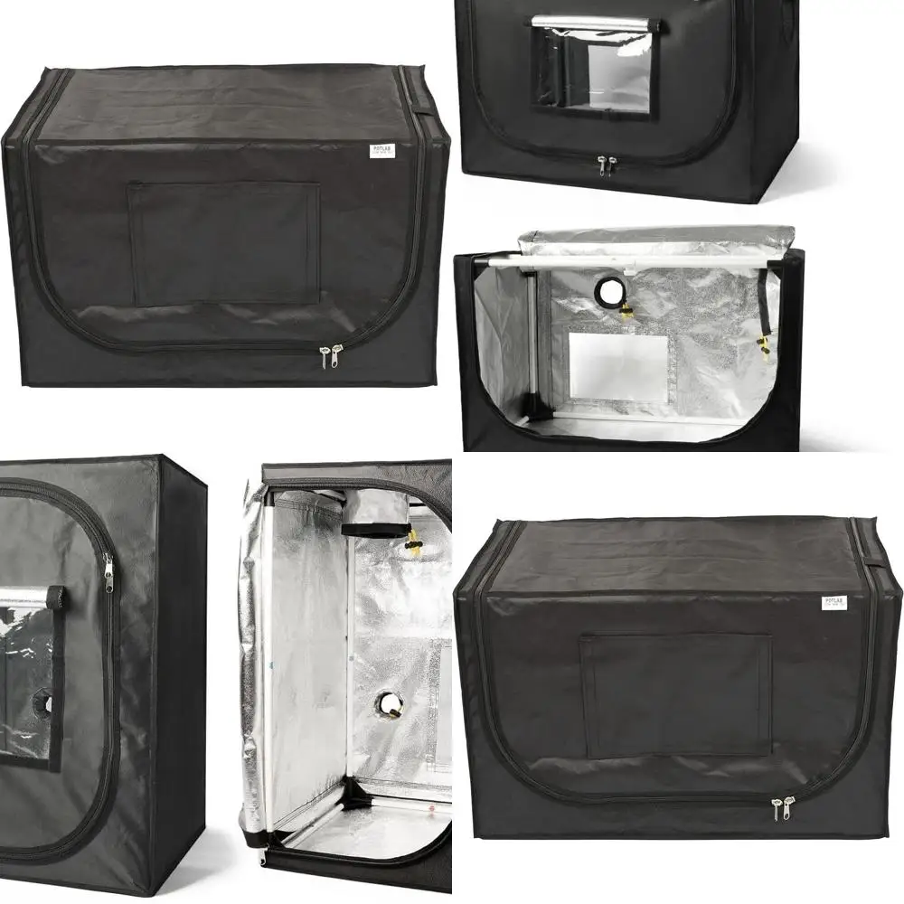 

Compact Grow Tent for Seed Germination and Plant Cloning, Ideal for Resin 3D Printing, 19.6x19.6x31.5