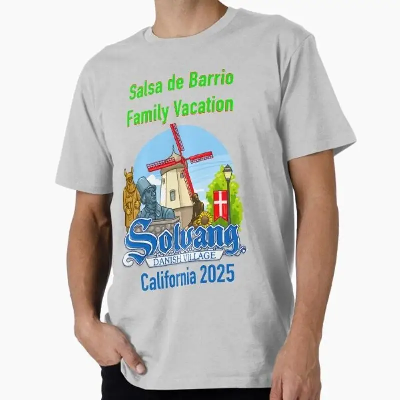 Salsa de Barrio Family Vacation 2025 T shirt Made USA AUS M 2XL