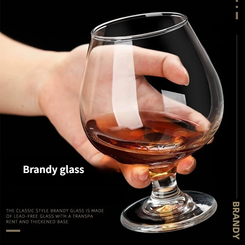 1PC Glass wine glasses set large glass tall red wine glasses short cognac cups for home use.