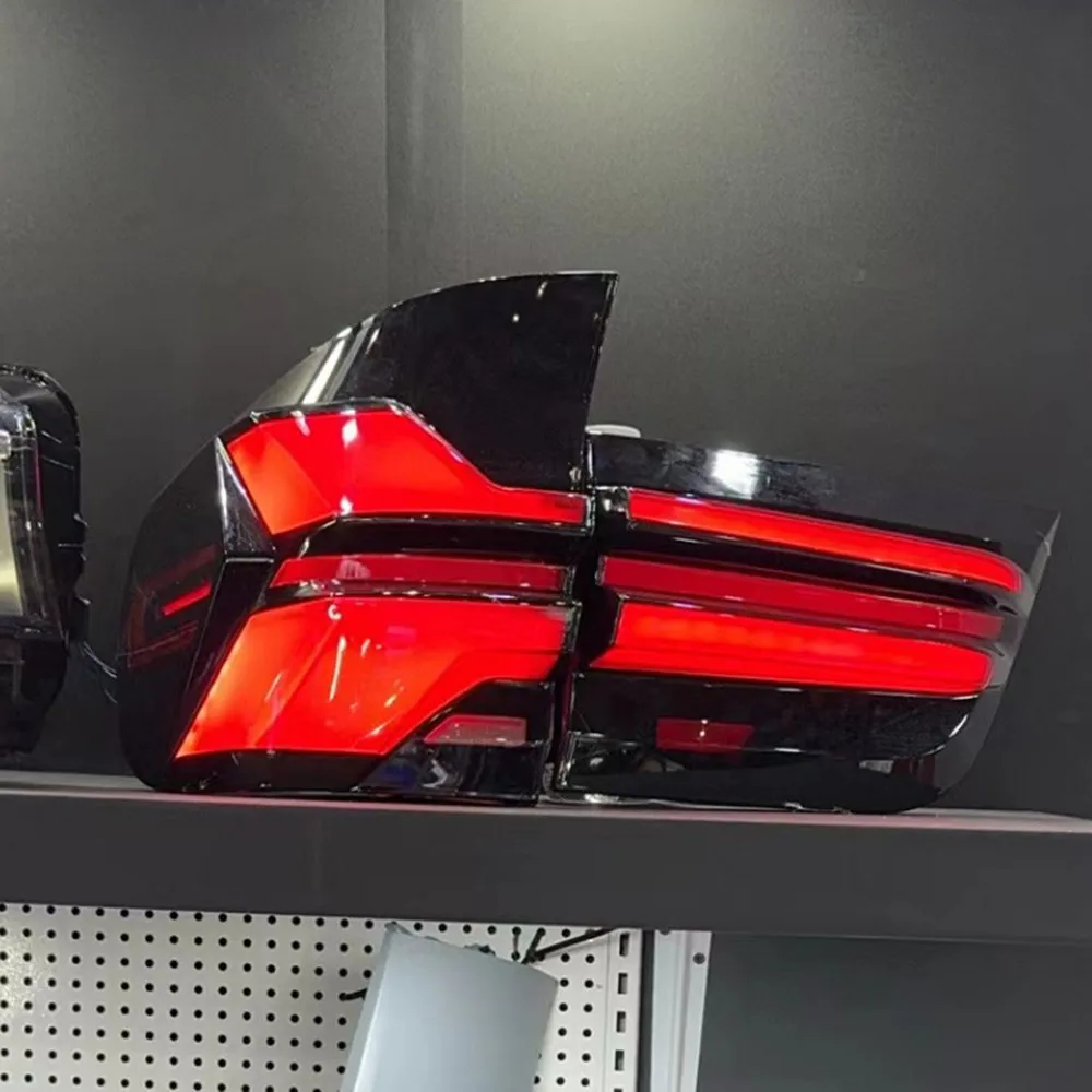 أضواء السيارة Led الضوء الخلفي لسيارات BMW X5 G05 Led الذيل ضوء 2018-2022 G05 لمبة خلفية DRL بدوره إشارة عكس اكسسوارات السيارات #6