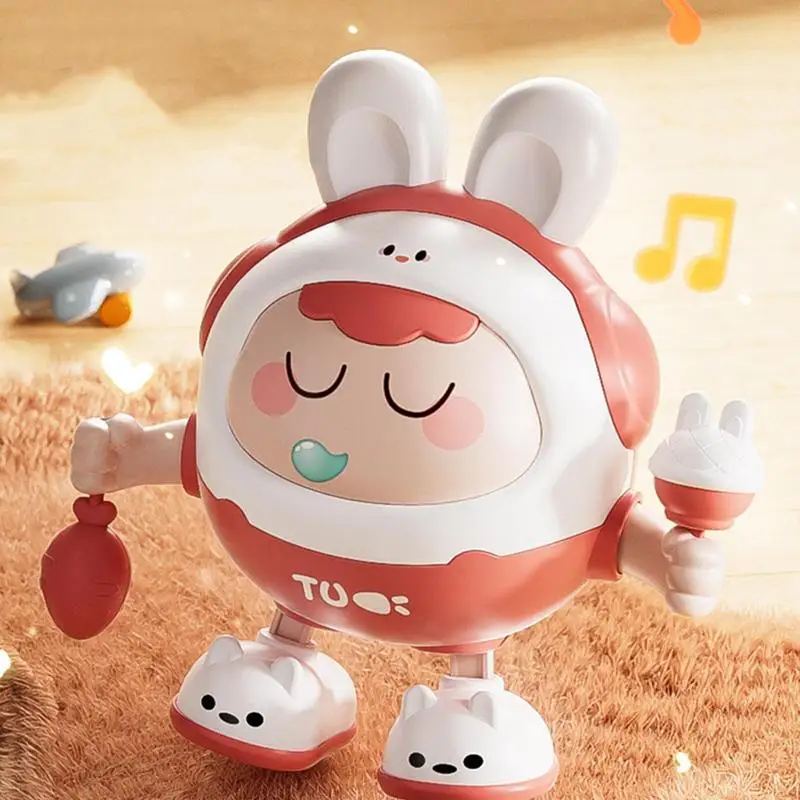 Jouets interactifs lapin pour enfants, balançoire, mignon, électrique, phtaltoys, saut, tout-petit, chanter, danser, éducation précoce